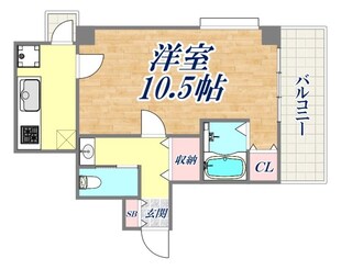 ブリリアント新神戸の物件間取画像